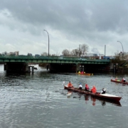 Anrudern grüne brücke